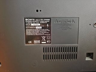 Televisor Sony Bravia Negro
