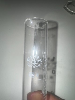 Set de 2 Probetas de Laboratorio. Nahita y Symax