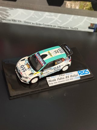 Skoda Fabia RS Rally2 Islas Canarias 2026 1/43