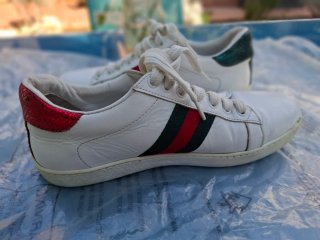 Sneakers Gucci Ace bianche taglia 41