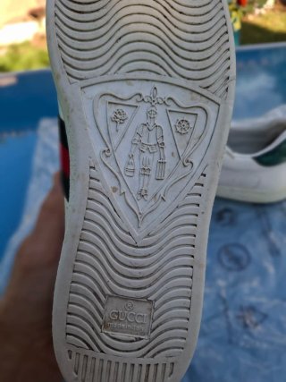Sneakers Gucci Ace bianche taglia 41