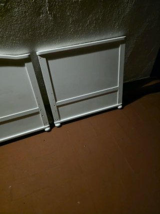 Cuna Blanca de Madera