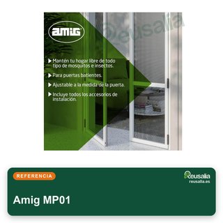 Amig MP01 Mosquitera puerta aluminio ajustable