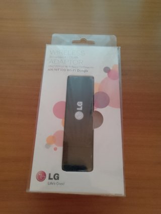 Televisor LG 37 pulgadas y adaptador wifi