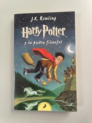 Libro Harry Potter y la piedra filosofal