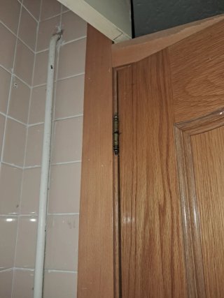 2 Puertas de Madera Maciza 60 cm