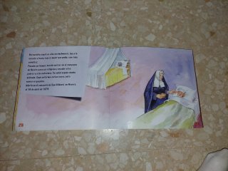 Libro "Bernardet de Lourdes" contada a los niños.