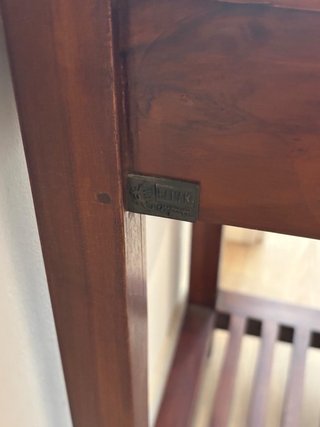 Mueble auxiliar Banak de madera