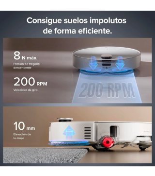 Robot Aspirador Roborock Qrevo EdgeT/ precintado