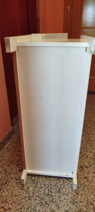 Banca con Almacenaje Blanca