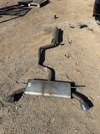 Sistema de escape de coche