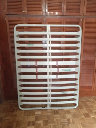 Somier FIBERMASTER 135x180 cm. Altura patas 29 cm