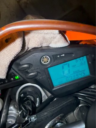 Yamaha XT660x Supermotard Naranja