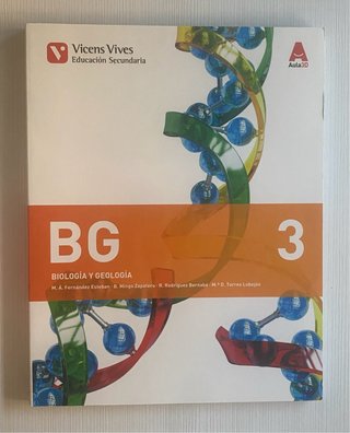 Biología y geología 3° ESO Vicens Vives
