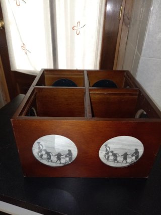 Cajón Almacenero de Madera