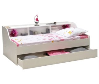 Cama Nido Infantil Blanca+Colchón