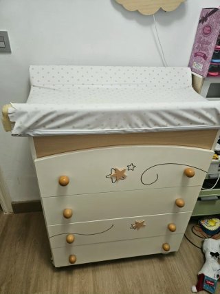 Cómoda con Cambiador y bañera para Bebé