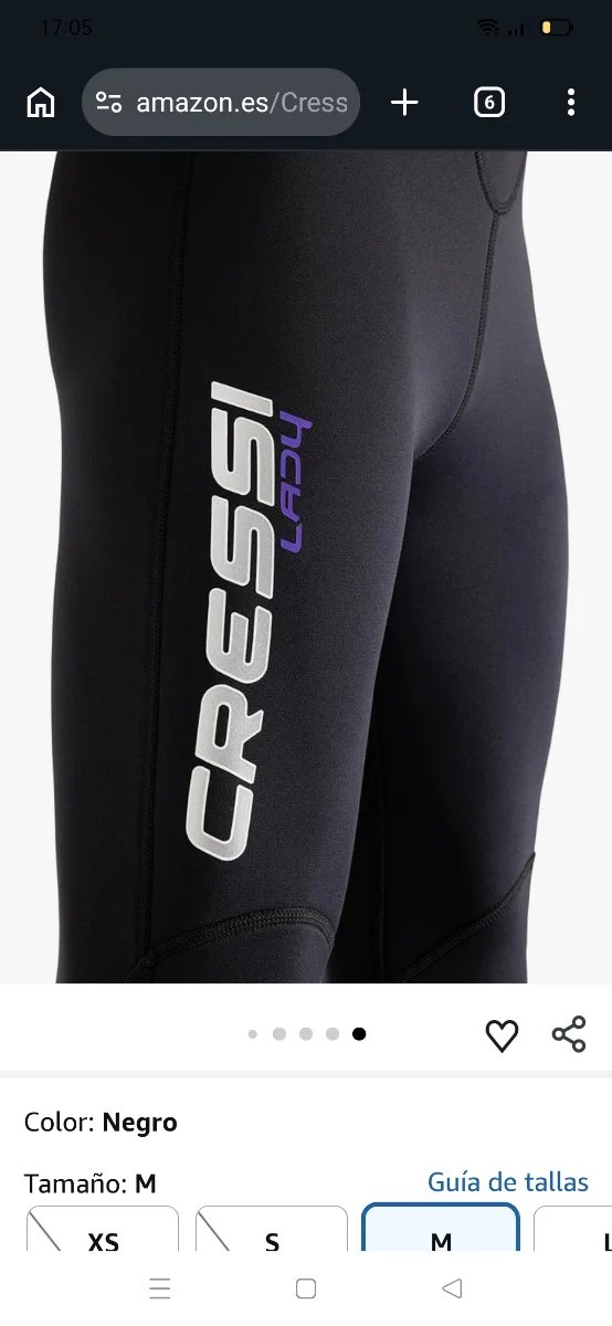 Traje de Buceo Cressi Summer Lady Talla M/3 - foto 8