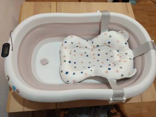 Bañera plegable bebé con cojín ( term No funciona)