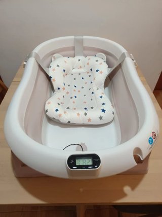 Bañera plegable bebé con cojín ( term No funciona)