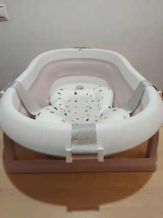 Bañera plegable bebé con cojín ( term No funciona)