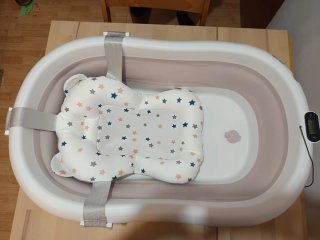 Bañera plegable bebé con cojín ( term No funciona)