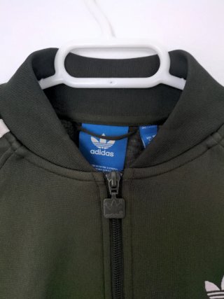 Sudadera Adidas verde talla S/M