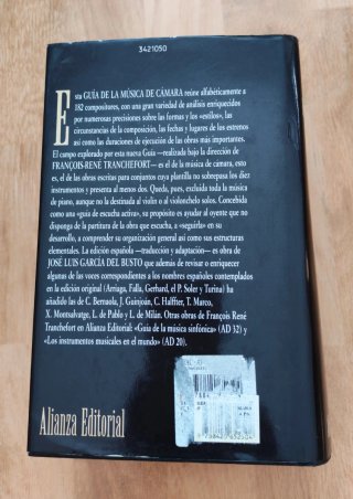Guía de la música de cámara- Alianza Diccionarios