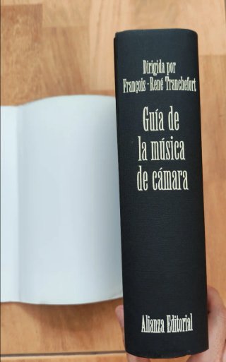 Guía de la música de cámara- Alianza Diccionarios