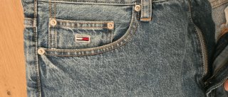 Jeans Tommy Jeans vita alta lavaggio medio
