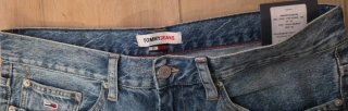 Jeans Tommy Jeans vita alta lavaggio medio