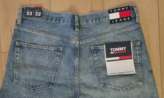 Jeans Tommy Jeans vita alta lavaggio medio