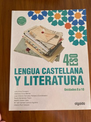 Lengua castellana y literatura 4 Eso