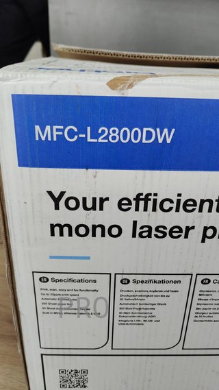 Stampante multifunzione laser, WiFi