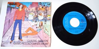 Vinile 45 giri Claudio Baglioni - Questo Piccolo