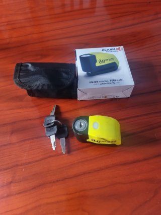 Candado de Disco URBAN UR6 con Alarma