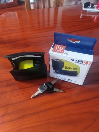 Candado de Disco URBAN UR6 con Alarma