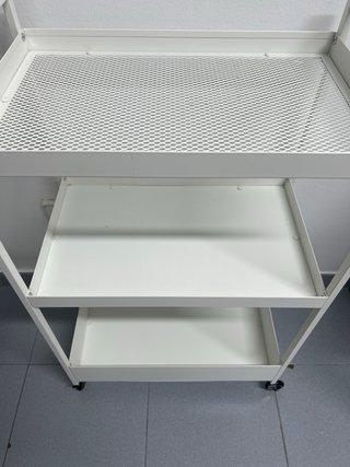 Carrito Nissafors Ikea Blanco