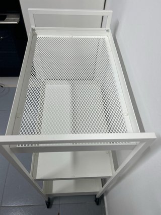 Carrito Nissafors Ikea Blanco
