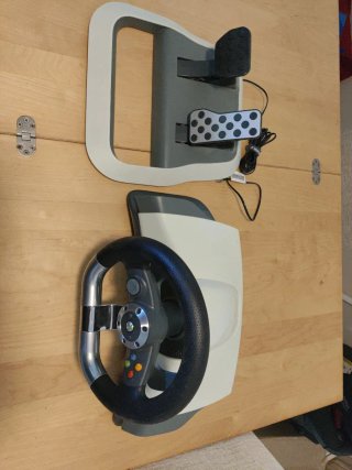 Volante e Pedali Xbox 360