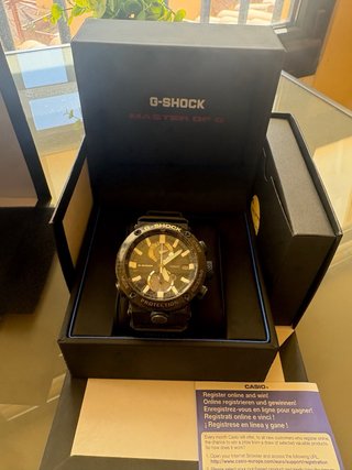 Reloj Casio G-Shock Mudmaster carbono