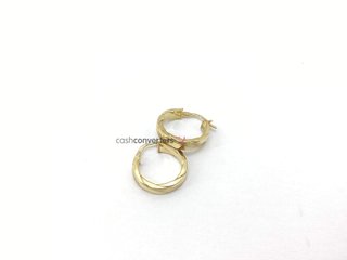 argollas oro 18k
