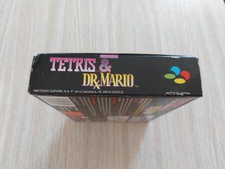 TETRIS & DR. MARIO PAL ESPAÑA SUPER NINTENDO