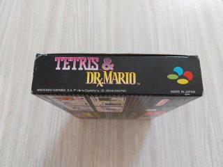 TETRIS & DR. MARIO PAL ESPAÑA SUPER NINTENDO