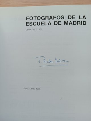 Fotógrafos de la escuela de Madrid. Obra 1950/1975