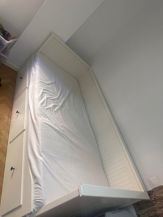 Cama día Ikea Hemnes Blanca