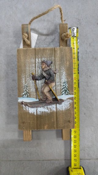 Decorazione natalizia in legno