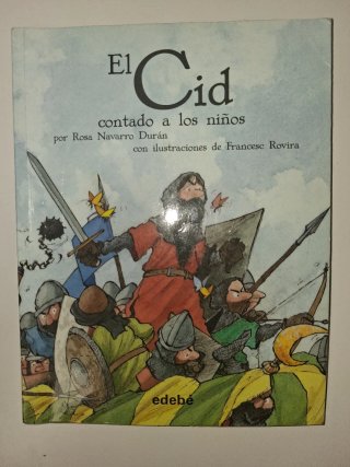 Libro El Cid contado para niños