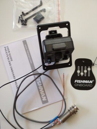 Previo Fishman Presys Blend para Guitarra