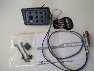 Previo Fishman Presys Blend para Guitarra